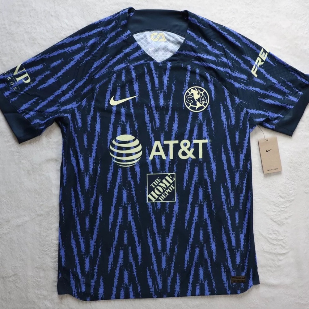 Mens Size XL Nike Club America Vaporknit Match Away Soccer Jersey DJ7638-455